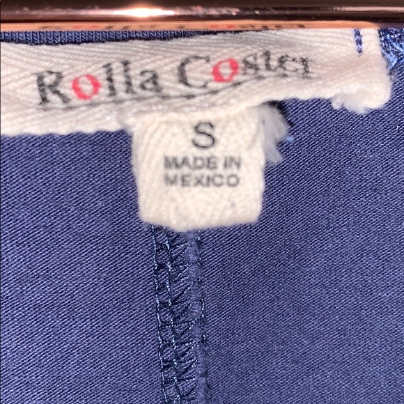 Rolla Coster Puff Sleeve Shirt Dress - S - Picture 3 of 3